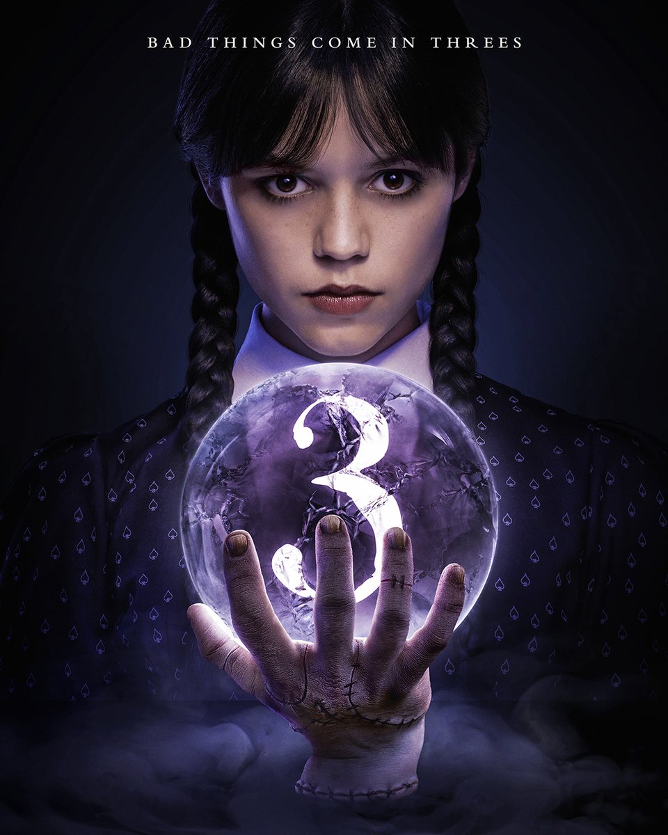 Netflix_PH's tweet image. With Wednesday, you can't escape the inevitable, whether it's Season 2 coming in two weeks, or the arrival of Season 3, which has officially been given the woe signal 🖤 Personally, I couldn't be more thrilled!
#Wednesday #JennaOrtega