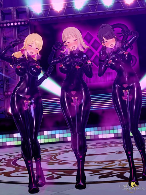 洗脳改造されて組織の為にライブでファンを『魅了』するアイドルたち。