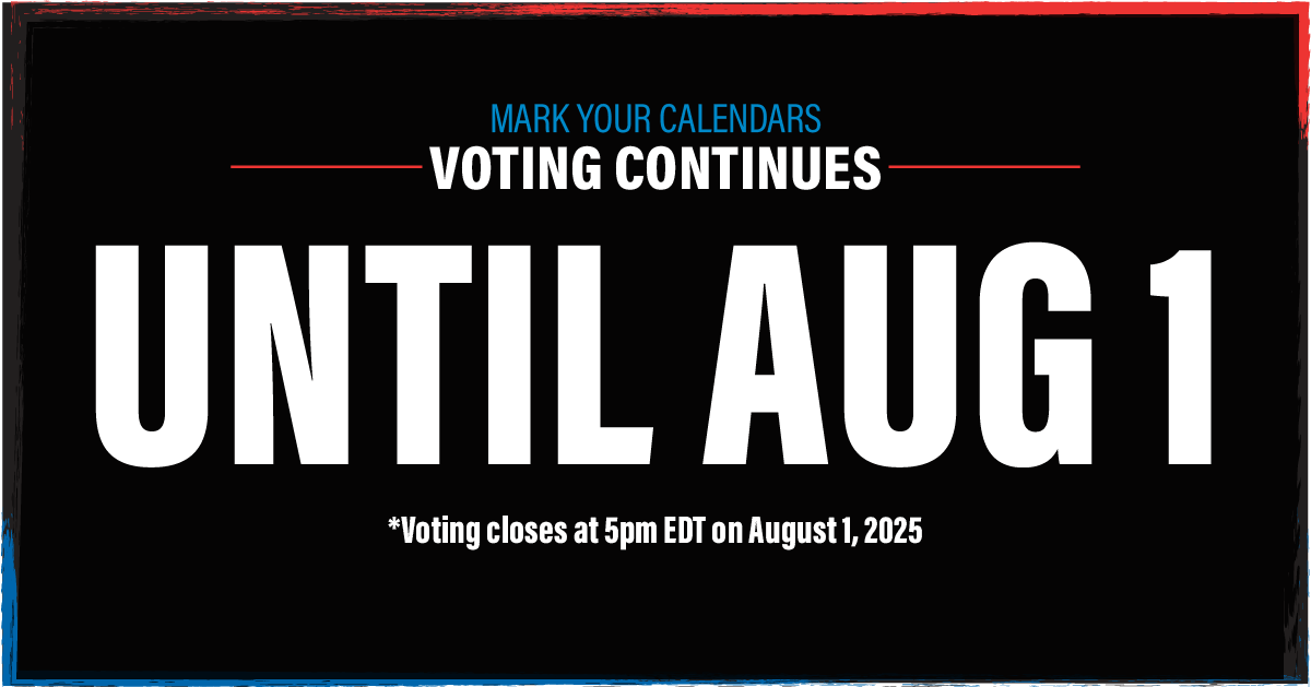 cupw's tweet image. Voting on Canada Post’s collective agreements will begin at 7:00 a.m. (EDT) on Monday, July 21, 2025, and will run until 5:00 p.m. (EDT) on Friday, August 1, 2025. Having trouble? Didn’t receive your pin? Need help? Contact: Simply Voting at 888-507-9875.