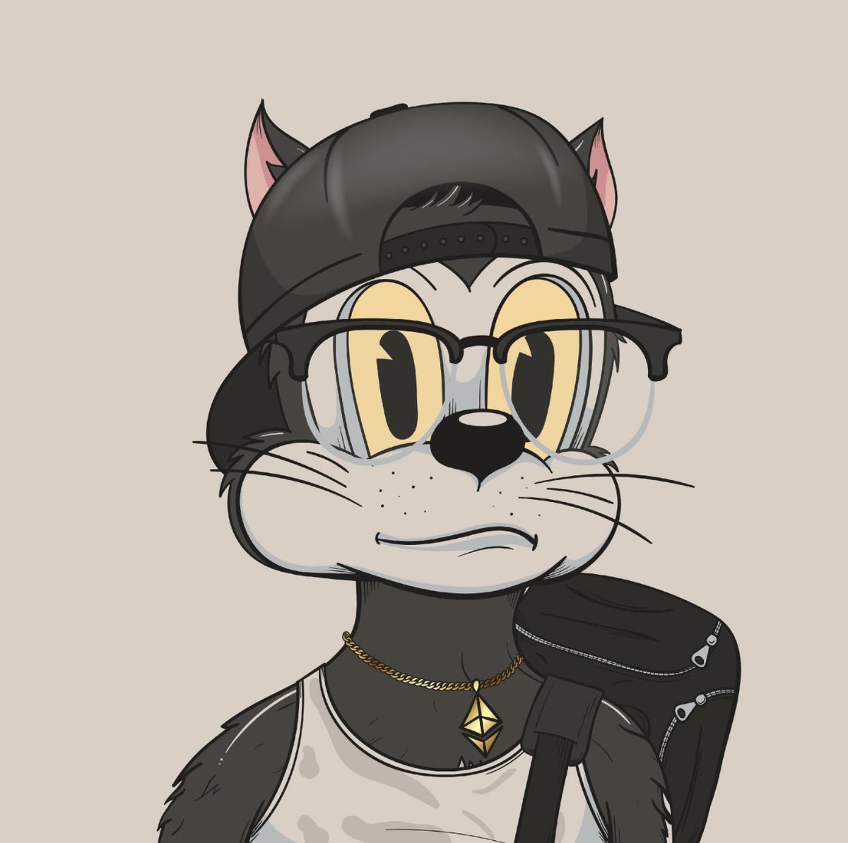 badkarma617's tweet image. I still think @DegenToonz has one of the cleanist IPs
