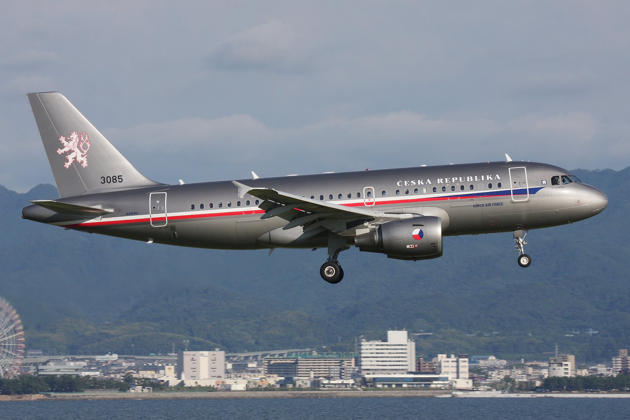 チェコ航空 Aviationtag A319-100 青色 チェコ航空 Aviationtag A319-100 青色