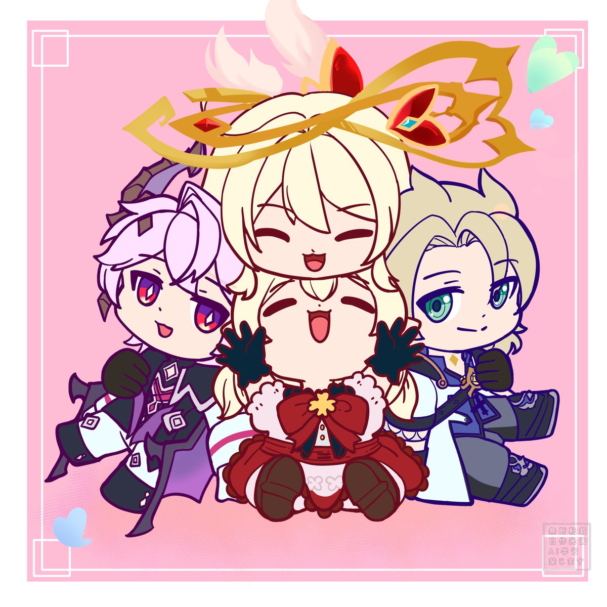 takazui_mizuki's tweet image. #Klee #Alice #Albedo #Durin 
ぎゅっ