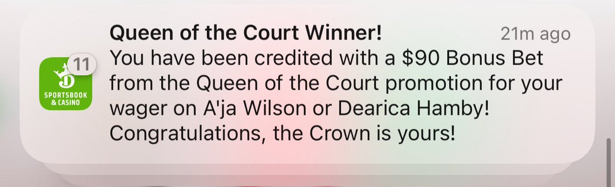 JoeDellera's tweet image. My #1 projection performed well for Queen of the Court! 👑
dubclub.win/af/afl-meza3/
👆🏼Come try out The Huddle for a day!