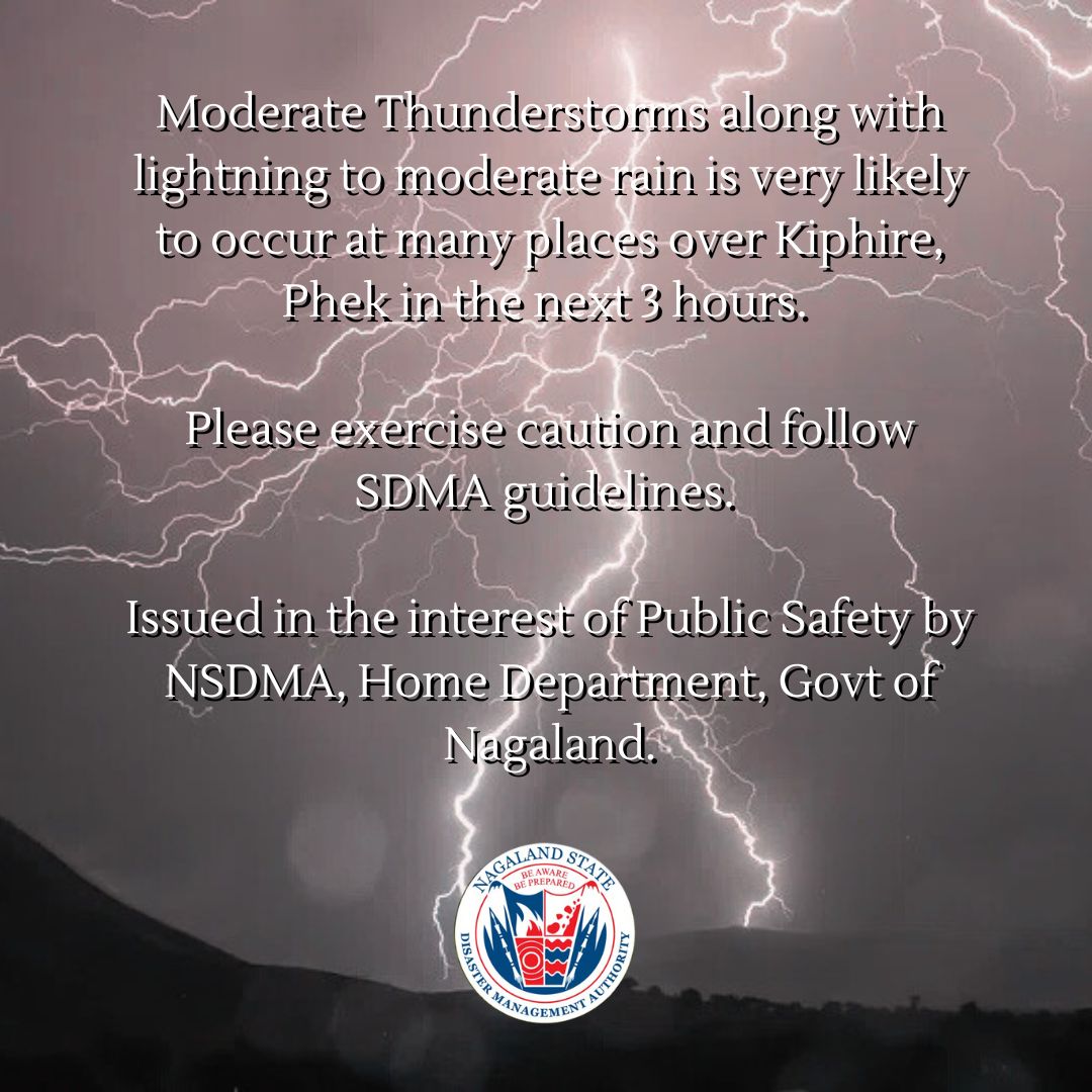 NAGALAND STATE DISASTER MANAGEMENT AUTHORITY (@statedisaster) on Twitter photo 
