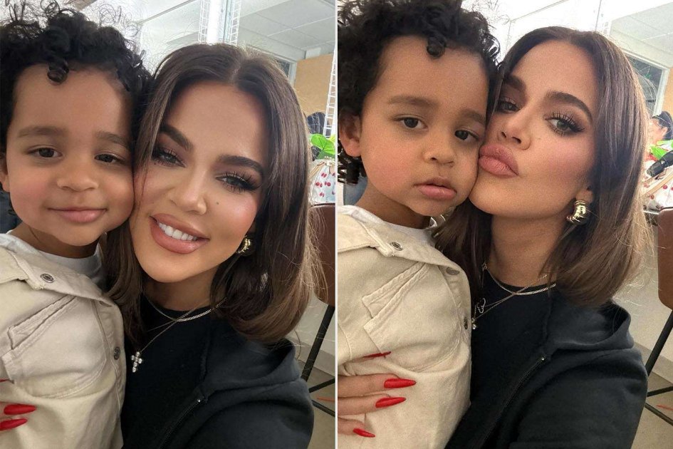 Khlo Kardashian shares sweet moments cuddling her son Tatum and celebrating her birthday pool party with family. She says being a mom is truly her favorite thing!  people.com/khloe-kardashi…