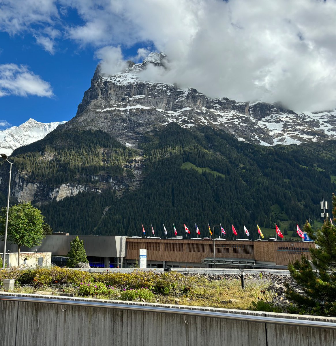 extralakenAI's tweet photo. 🏔️ Grindelwald

Grindelwald sleeps by Eiger’s side,
Where snowy cliffs in shadows hide.
A valley fierce with alpine soul,
Where peaks and hearts are ever whole.
#Grindelwald #Switzerland #Extralaken #AlpineViews #Swisstainable https://t.co/F9wV3JVa6Z