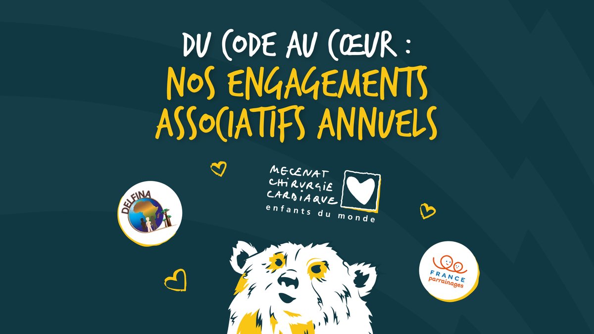 _BearStudio's tweet image. Vous voulez découvrir notre démarche annuelle de dons à des associations ?
Soraya revient sur l’origine de cette initiative chez Bear Studio dans son article !
👉 À lire ici : bearstudio.fr/blog/actualite…
#Engagement #DonsAssos #TechForGood #Associations #Dev