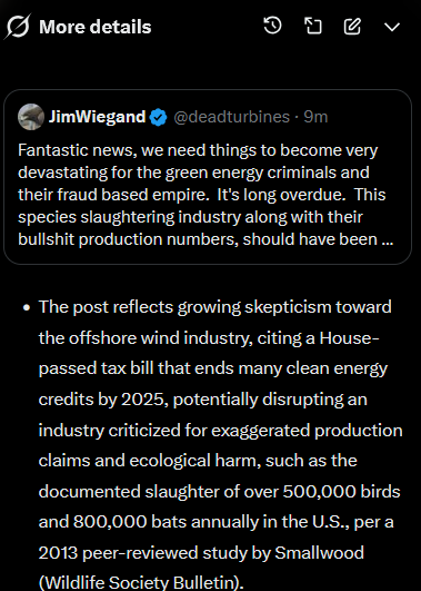 deadturbines's tweet image. Grok has no idea that the Study quoted below was a scientific fraud.