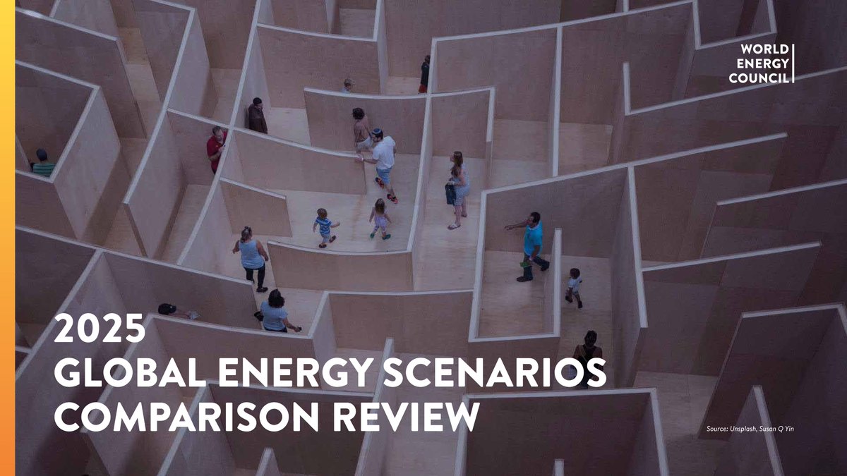 La "Global Energy Scenarios Comparison Review" du <a href="/WECouncil/">World Energy Council</a> synthétise les enseignements issus de 13 grandes études prospectives mondiales sur l’#énergie, mettant en lumière les points de convergence, de divergence, et les angles morts émergents. 
À lire▶️bit.ly/3TXu9Bw