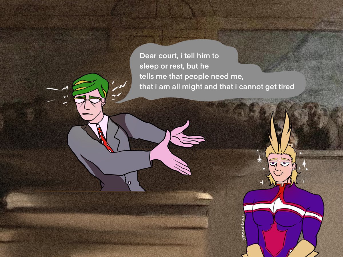 mixghtt's tweet image. Ah so sorry #ALLMIGHT #nighteye #mha #MHAVigilantes