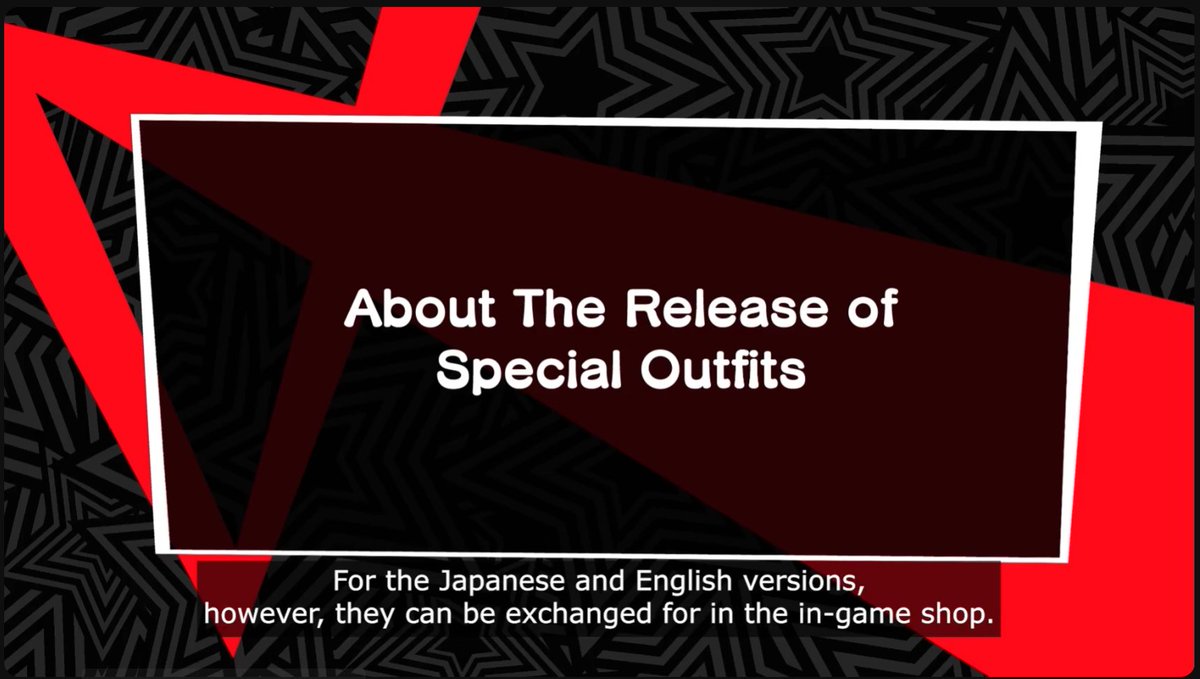 P5XPosting's tweet image. Summary of stream:
- increased daily + update rewards (balanced)
- standard banner characters (e.g. Marian, Phoebe) WILL be on standard banner soon, so as to equalize their worth
- limited-time costumes (e.g. CNY/Summer Wonder, Butler Joker) will be available permanently in JP/EN