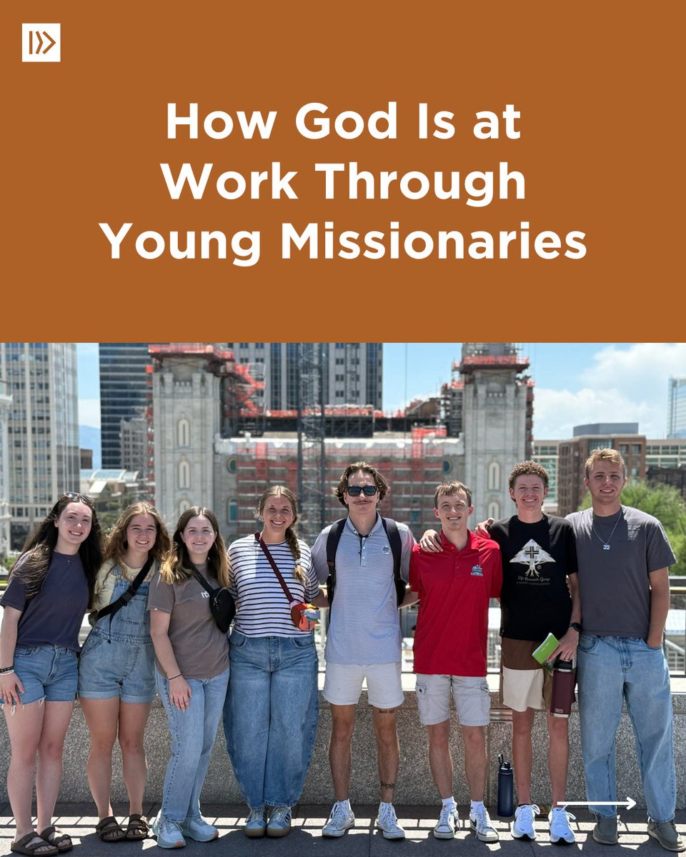 NAMB_SBC's tweet image. The next generation is making a gospel impact in North America! 👏
🙏 Pray for GenSend summer missionaries as they return to their college campuses and consider how they will leverage their life after graduation.
#MoreThanASummer #GenSend25