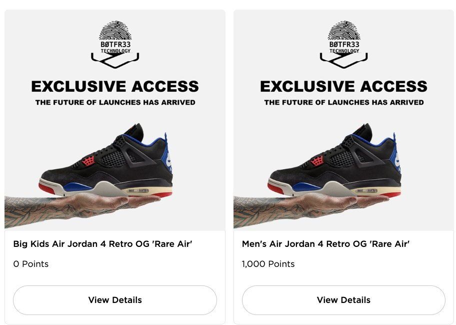 KicksFinder's tweet image. Ad: STATUS ACCESS CHECKING OUT via FNL/JD
Air Jordan 4 Retro "Rare Air"
(Use STATUS Rewards for discount)
JD buff.ly/Gf1NUnd
FNL buff.ly/SaCEglB