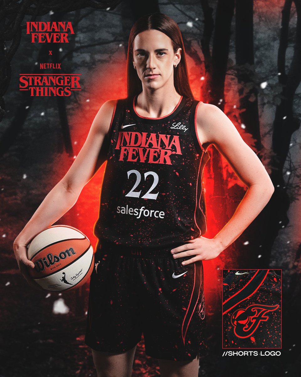 ClutchPoints's tweet image. The Indiana Fever unveiled their 'Stranger Things' uniforms 🔥
The popular Netflix show will air its final season this fall.
Thoughts?
(via @IndianaFever)