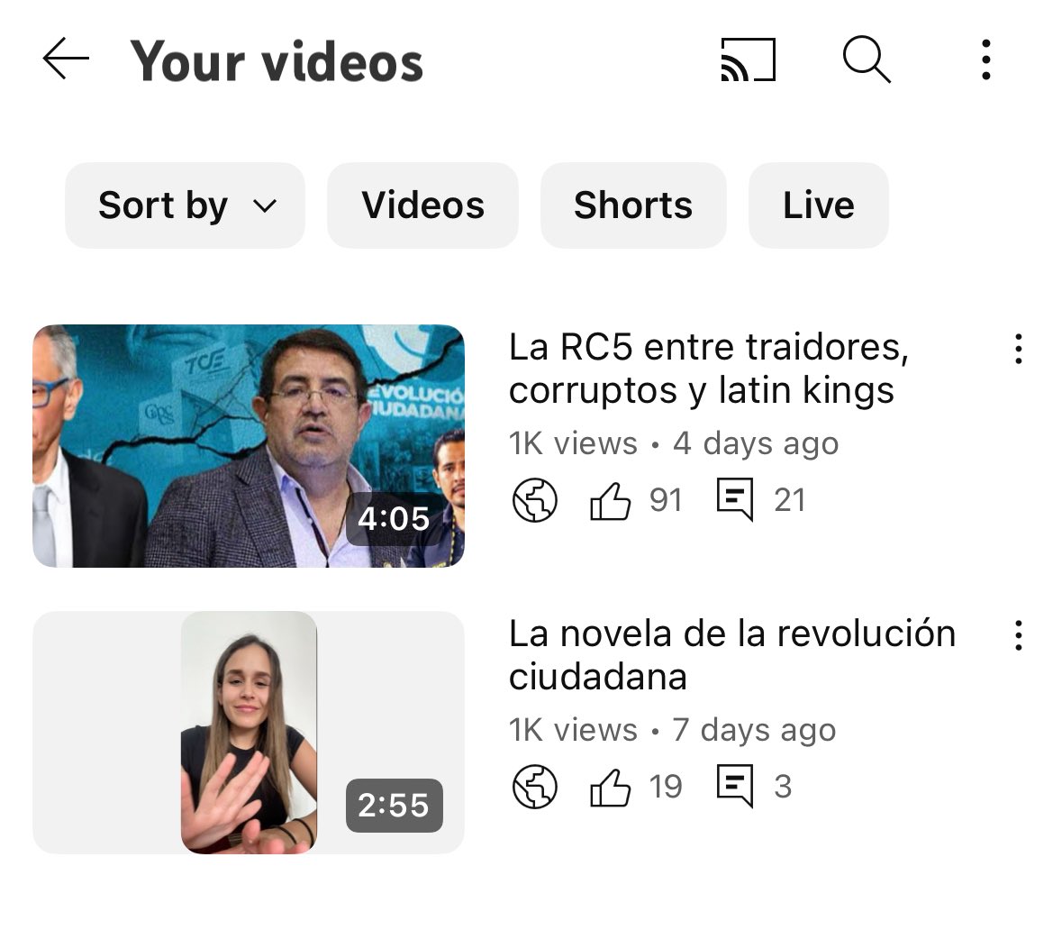 Gracias por su apoyo en mis primeros videos.

youtu.be/VQtzq8-Rkco?si…