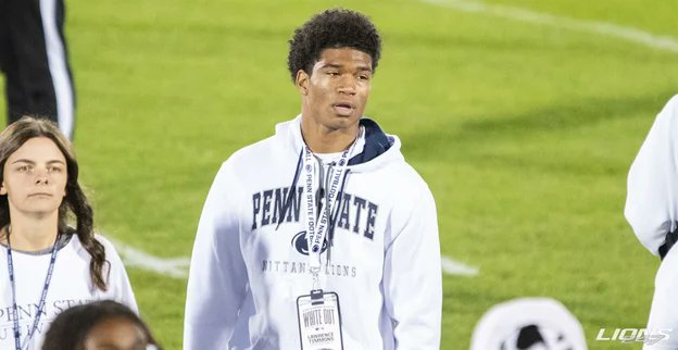 tyler_calvaruso's tweet image. Penn State made its move on a talented in-state cornerback Tuesday night, offering four-star 2026 Pine-Richland standout Jay Timmons.

Story: 247sports.com/college/penn-s…