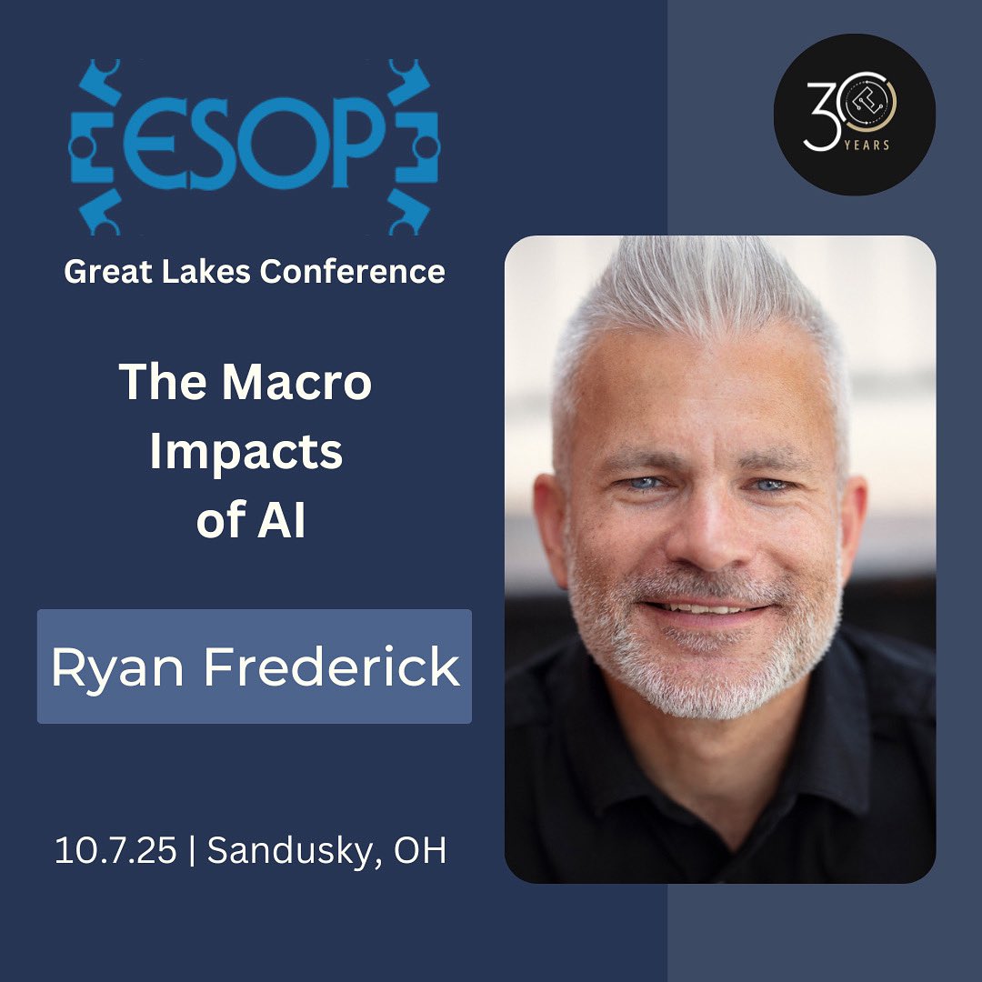 Excited to be making another stop on the 2025 speaking circuit with The ESOP Association.