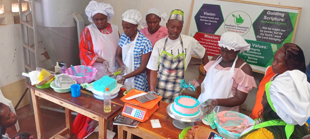 GoshensN's tweet photo. Empowering youth through data and community Development Bakery project supported by CRVPF in Mukono. Offering market relevant skills to the youth for better livelihoods. https://t.co/emovNFgrTP