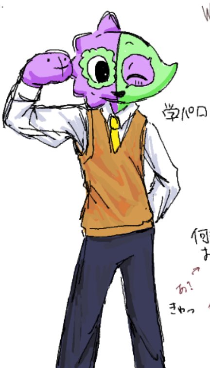 boudachi_melon's tweet image. 絵チャ産物
