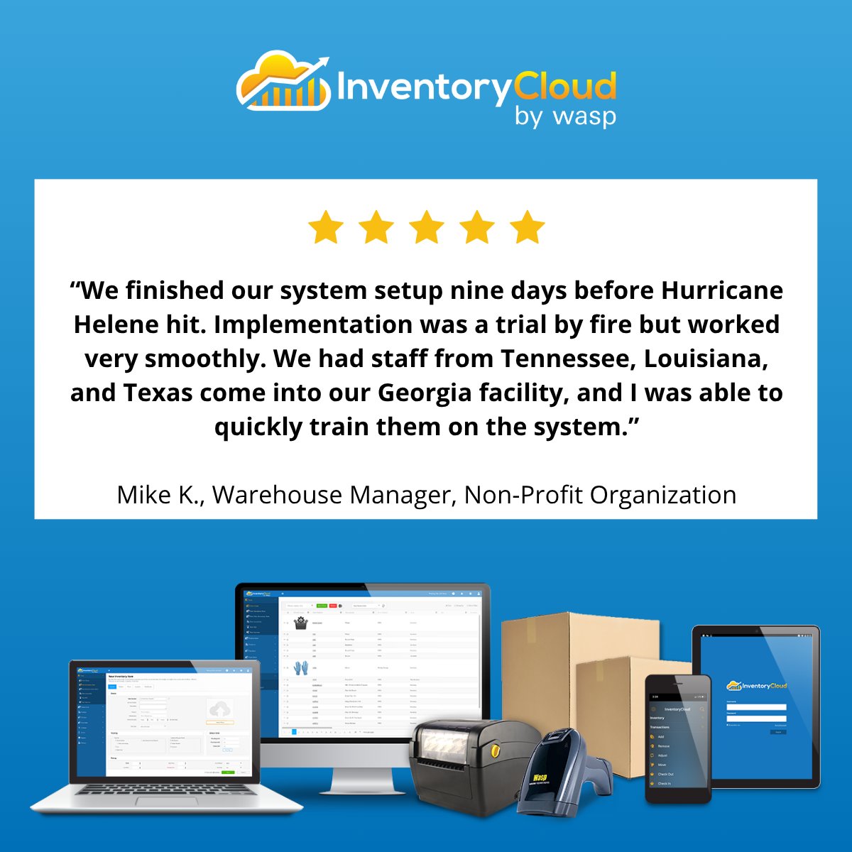 When the pressure is on, you need an #InventoryManagement solution you can depend on. InventoryCloud helped this non-profit stay organized, train quickly, and access real-time data when every minute counted. Explore InventoryCloud: hubs.ly/Q03yjKWM0