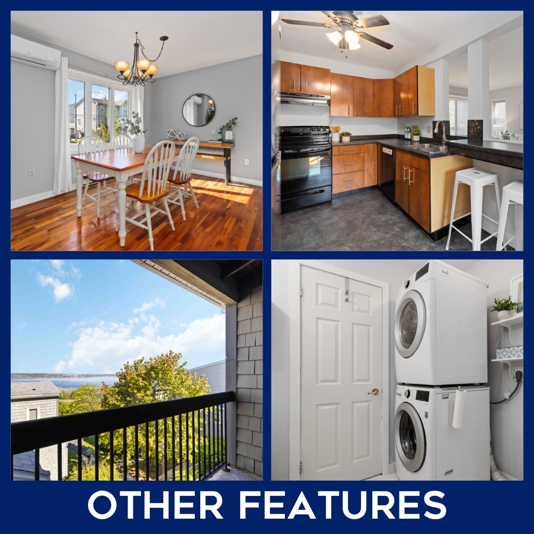 5899 Gainsborough Place spans 1,320 sq ft and offers a spacious 3 beds, 2 baths layout. Built in 1986, this renovated townhouse features open-concept living, a modern kitchen, and two private balconies overlooking Bedford Basin.