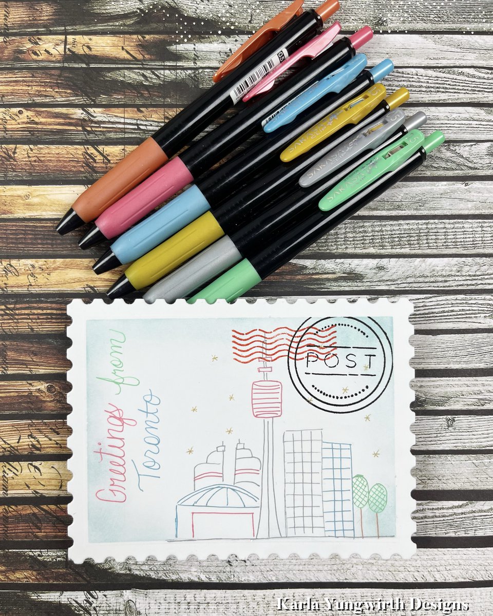 Zebra Pen Canada (@zebrapencanada) on Twitter photo Toronto + Sarasa Decoshine = Pure joy! 🏙️✒️ So much fun with these vibrant pens.
Thanks <a href="/karla_yungwirth/">Karla Yungwirth</a> for the beautiful Toronto (Ontario) post card! Come back on Friday to see the progress video!
Find it here:
zebrapen.ca/pages/discover… Toronto + Sarasa Decoshine = Pure joy! 🏙️✒️ So much fun with these vibrant pens.
Thanks <a href="/karla_yungwirth/">Karla Yungwirth</a> for the beautiful Toronto (Ontario) post card! Come back on Friday to see the progress video!
Find it here:
zebrapen.ca/pages/discover…