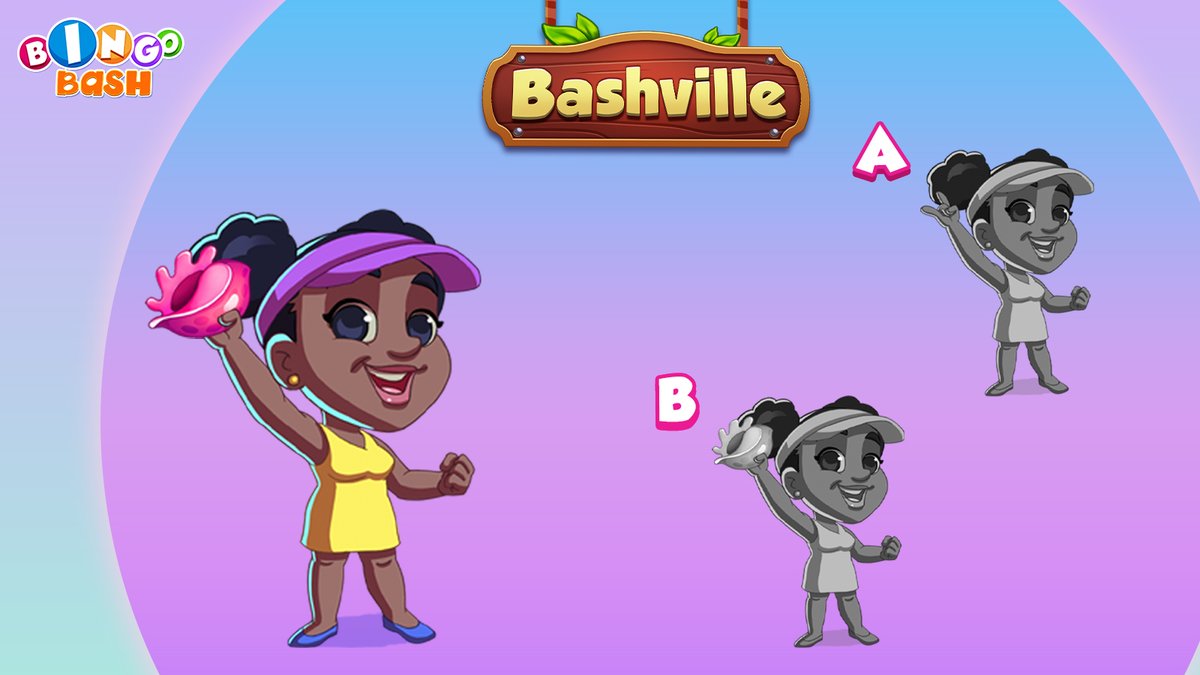 PlayBingoBash's tweet image. 🎯 Spot the perfect match and score a FREEBIE! 🎁

Can you find which Bashville buddy is the exact twin? Is it A or B? 👀 Drop your guess and claim your FREEBIE ▶️ bit.ly/3En6jLq 

#BingoBash #BashvilleChallenge #FreebieFun