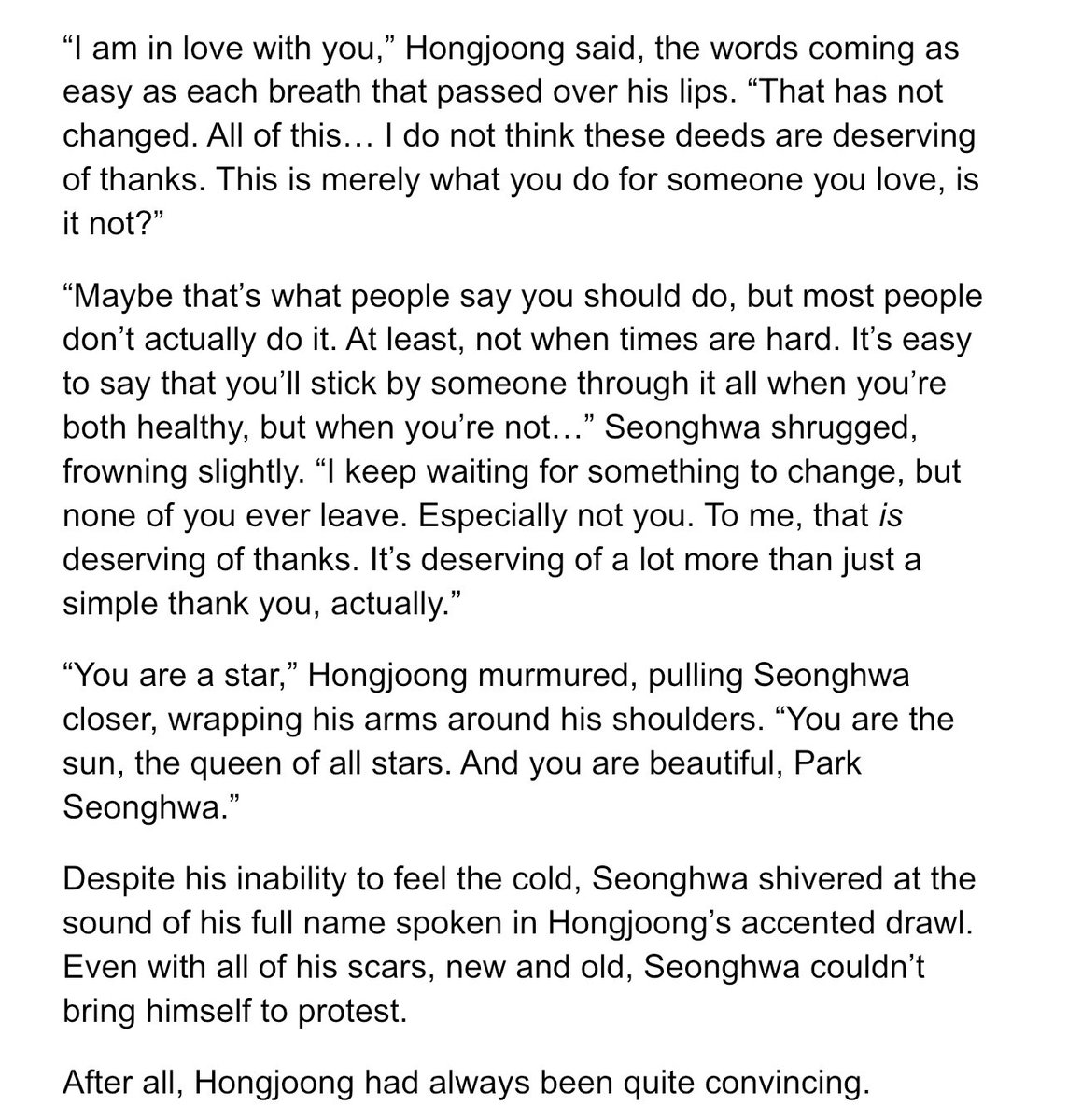 inexperienced_8's tweet image. wip wednesday from… CARPE NOCTEM CH 15!!! WE ALL CHEERED!!!! fun fact i’ve actually had 15 & 16 written since before my hiatus but i wasn’t super happy w them given my circumstances so i still have some editing to do but THIS PARTTTT I LITERALLY CRIED