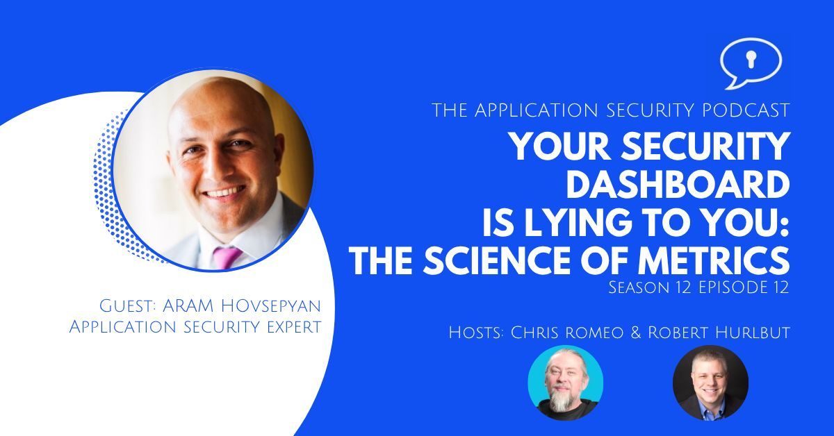 Is your security dashboard lying? Our guest today, Aram Hovsepyan helps us uncover the myths behind common security metrics and shares how to truly assess risk and readiness. Listen to the new episode here: youtu.be/3z10qVEFWNM