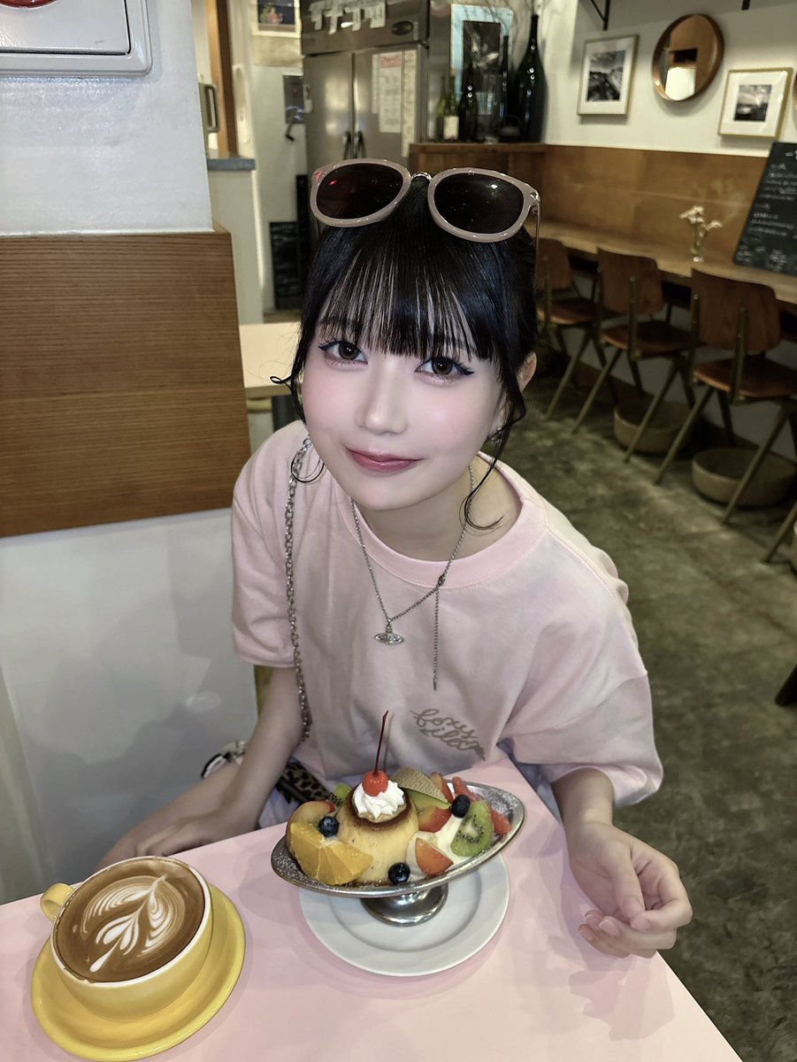 冷房寒いのでカフェラテはホット