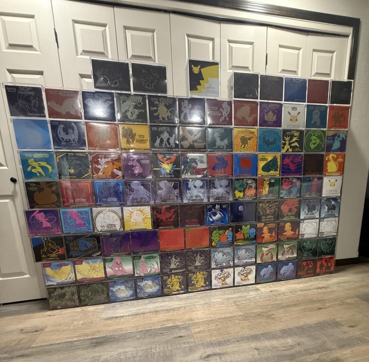 PokeTCGiveaways's tweet photo. Now this is a proper ETB collection! 😍 https://t.co/Huiwf26Y2f