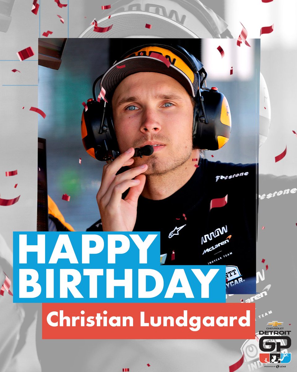 detroitgp's tweet image. Happy Birthday to @INDYCAR driver Christian Lundgaard! In his first full season with Arrow McLaren, Christian recorded his best career finish in Detroit this summer with an impressive top-10 result in the No. 7 Chevrolet.
@lundgaardoff @arrowmclaren
#HBD // #WeDriveDetroit