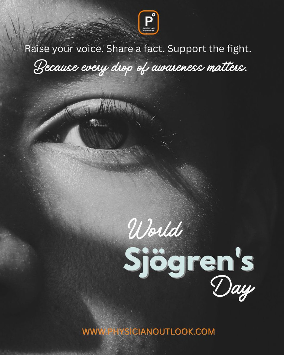 💧 World Sjögren’s Day 💧
 Today, we shine a light on the invisible battles faced by those living with Sjögren’s — a chronic autoimmune disease often misunderstood and underdiagnosed.
It’s more than dry eyes and dry mouth — it’s fatigue, joint pain, and the strength to keep
