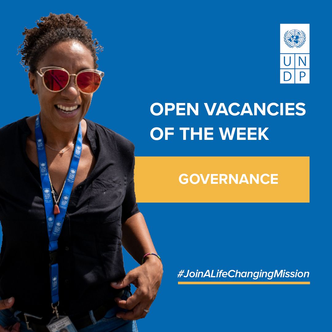 UNDPCareers's tweet image. 📢Passionate about helping countries tackle new challenges, improve governance, and manage risks strategies?
✅️27 positions are now open at UNDP in the field of Governance.
💼 Explore this week’s vacancies: buff.ly/c02GJRL
#UNDPCareers