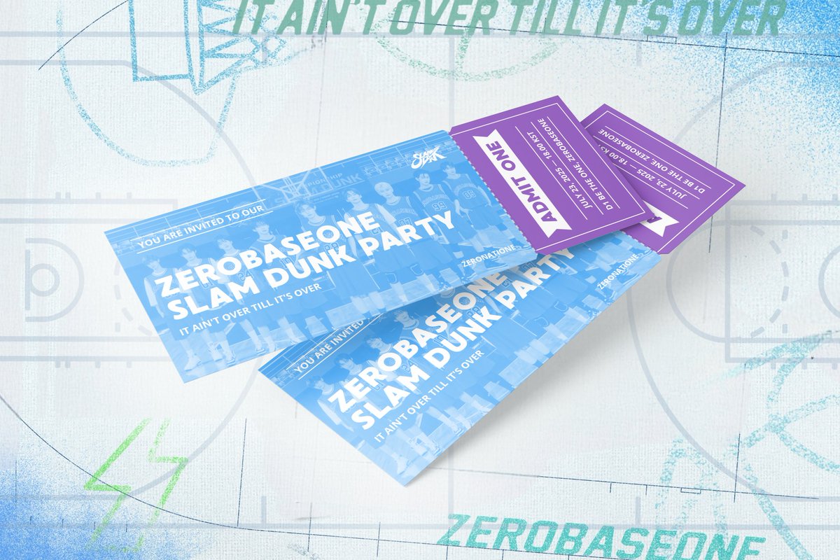 Call me court-side royalty, I've just locked in my spot at the ultimate 𝗭𝗘𝗥𝗢𝗕𝗔𝗦𝗘𝗢𝗡𝗘’𝘀 𝗦𝗟𝗔𝗠 𝗗𝗨𝗡𝗞 𝗣𝗔𝗥𝗧𝗬ⵑ I, Taeraetubbies, am ready to ride every beat, catch every dream, and celebrate like never before. 🏀🎟
ㅤㅤㅤ