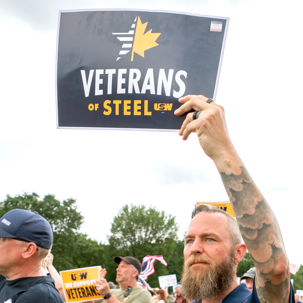 steelworkers's tweet image. Veteran suicide is a national crisis.
Vets of Steel are confronting this issue head-on. From pushing federal legislation to posting vital VA benefit information in workplaces, our siblings are fighting for those who can no longer speak. Learn more: youtube.com/watch?v=dQWZVr…