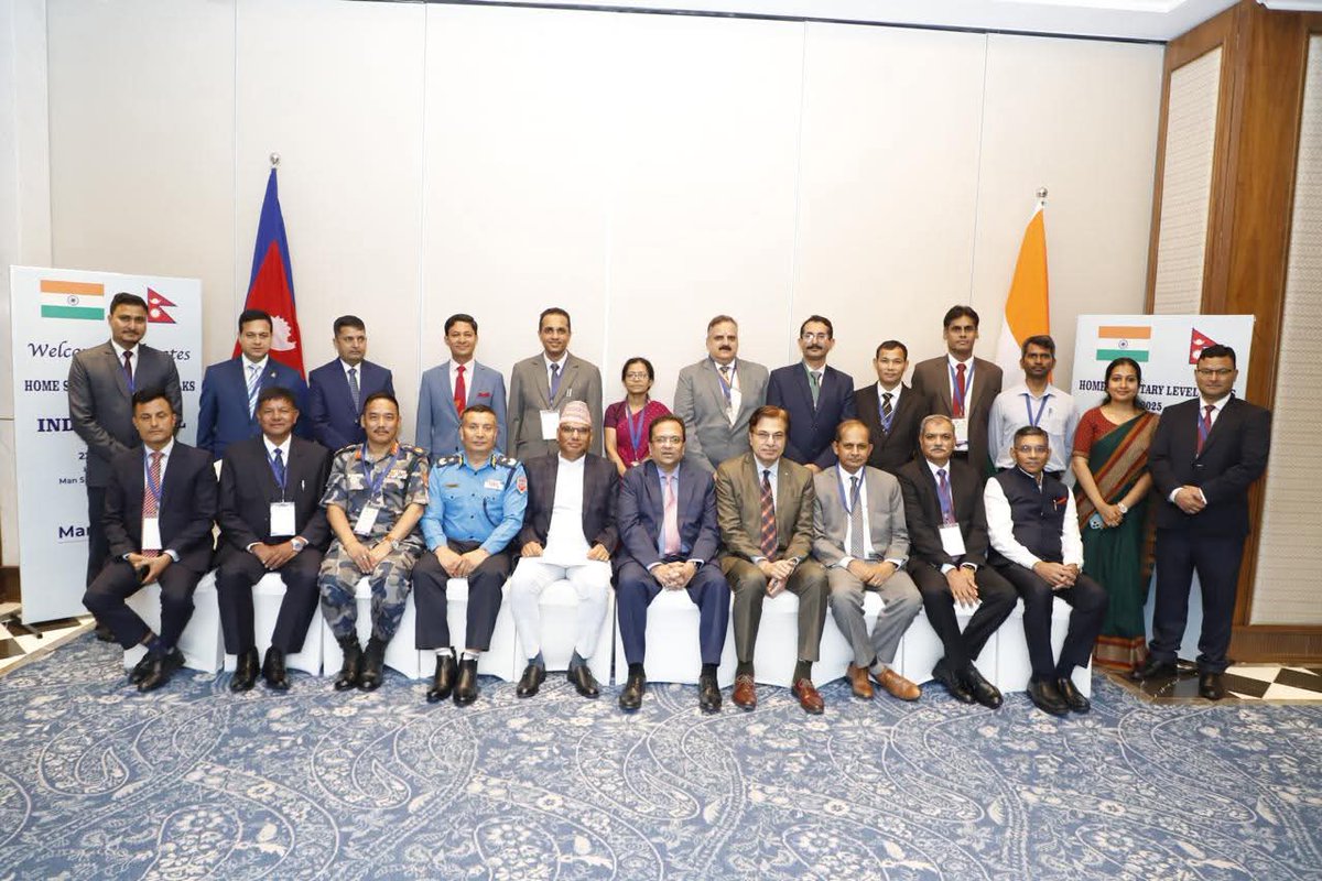pankajj_das's tweet image. 🇮🇳 and🇳🇵holds Home Secretary Level Talks in New Delhi

The two sides reviewed issues related to 🇮🇳🇳🇵border management and security and agreed to further strengthen bilateral cooperation and coordination on these issues.

pib.gov.in/PressReleasePa…