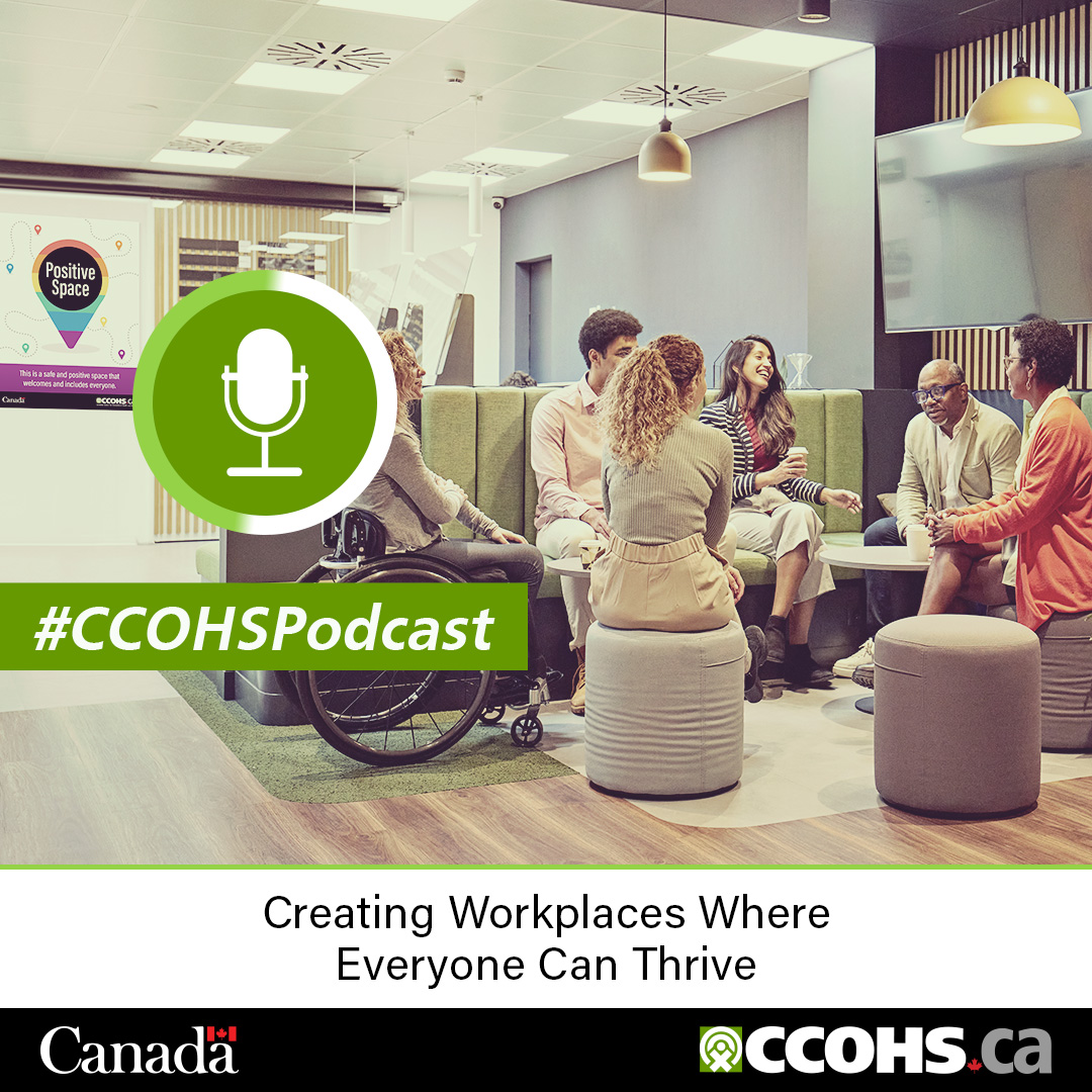 CCOHS's tweet image. Many two spirit, trans and non-binary people in Canada face discrimination while at work or seeking employment. A study seeks to understand their challenges: ow.ly/7kAN50WsJch

#CCOHSPodcast