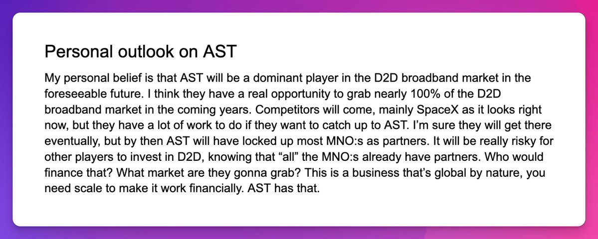 redrum_2001's tweet image. $ASTS - @bernabebm01 asked me to answer some questions, one of them was the one below. He will publish a video in a while where I answer more of his questions.
@bernabebm01 is a Spanish speaking SpaceMob member, give him a follow.