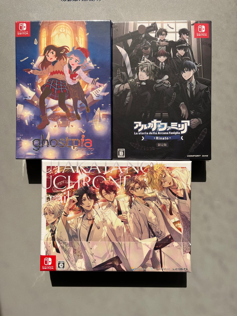 playasia's tweet image. ❗New Stock Alert❗
Check out some new releases and incoming games that just arrived in the warehouse! La Storia: Rinato, Utakata no Uchronia, and Ghostpia have all just arrived and are ready to ship!
Grab your games here!
ow.ly/nIKq50WtPQs