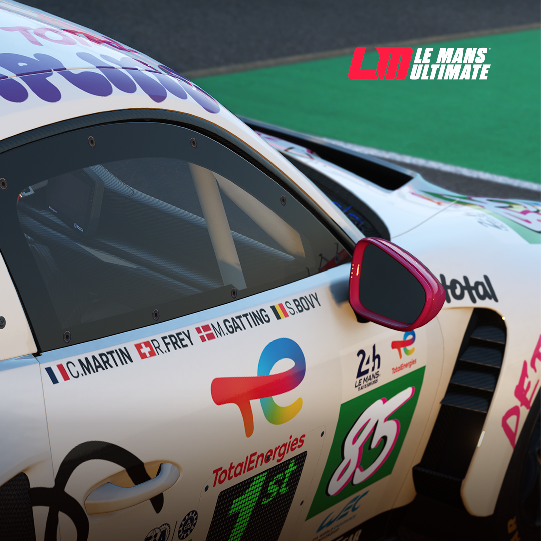 LeMansUltimate's tweet image. Race like an Iron Dame. 💪🎮
The iconic @IronDames Porsche #85 is now yours to drive in Le Mans Ultimate — live with the new V1.0 update.
From real tracks to virtual battles, this fan-favourite is ready for action. Are you? 🫵
#IronDames #WomenDrivenByDreams #BeAnIronDame