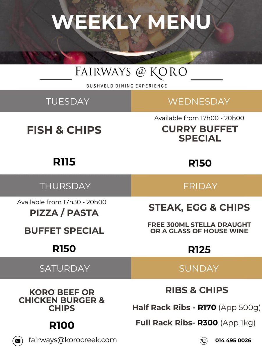 Koro Creek Bushveld Golf Estate (@korocreek) on Twitter photo 