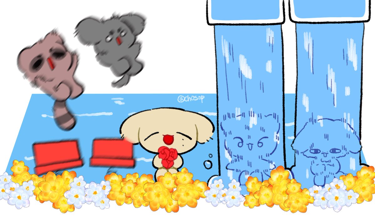 chosop_jwm's tweet image. 날아간다