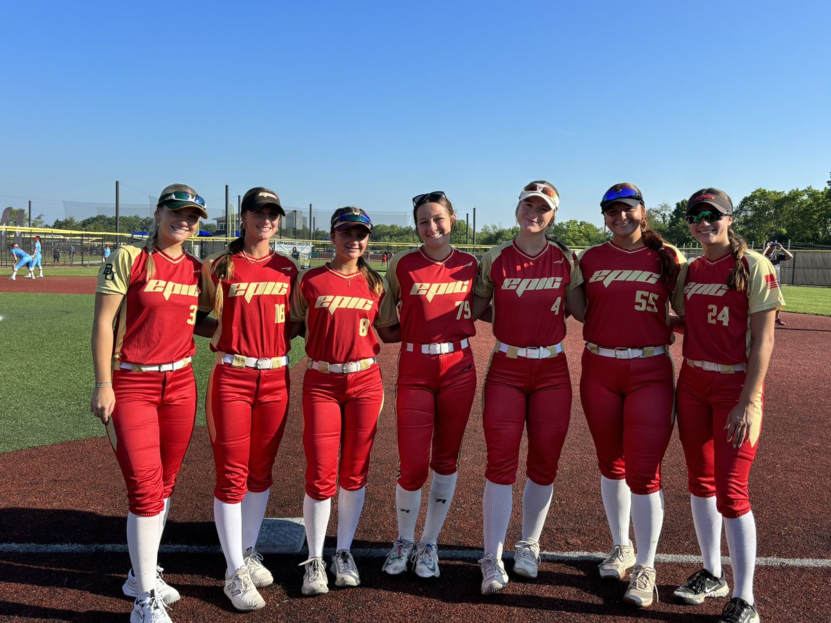 Alliance 18U Tier 1 Super Regionals!  Let’s do this!  DES 🖤♥️💛
#BeEpic #EpicAthletics #Des