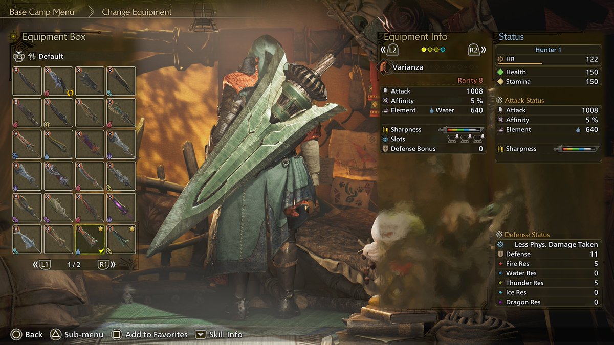monsterhunter's tweet image. 🛡 Guild Report 12 🛡
The team has heard the requests regarding Artian weapon management, and will implement improvements in the Ver.1.021 update planned for early August.
Request:
Add a way to lock and sort Artian weapons.
Improvement:
A new "Add to Favorites" feature will be…