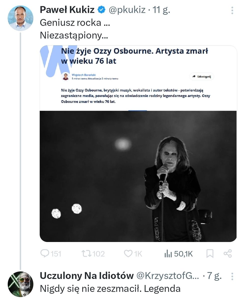 Złoto
<a href="/KrzysztofGilew/">Uczulony Na Idiotów</a> 🍻