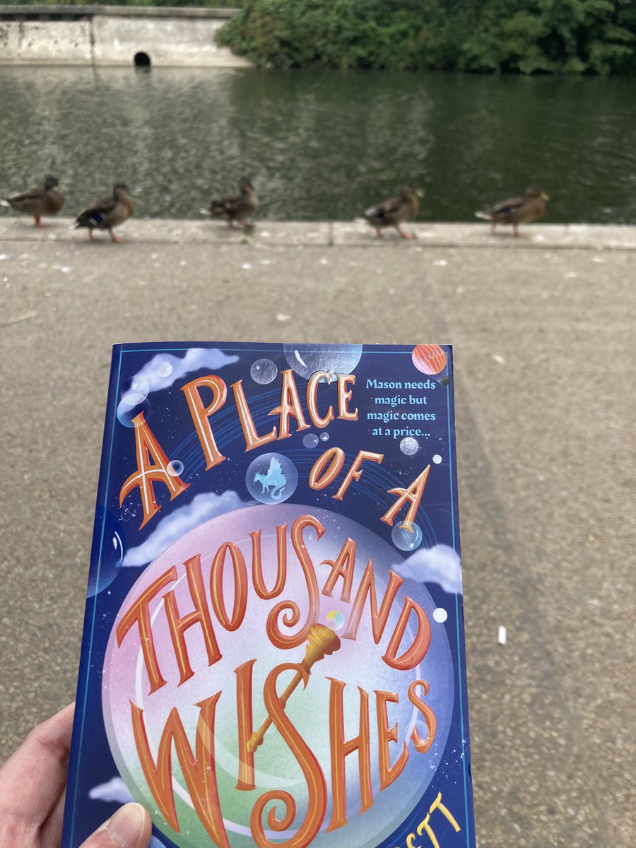 <a href="/BathNovelAward/">Bath Novel Awards</a> <a href="/sjmerrett1/">Sarah Merrett 🫧A Place of a Thousand Wishes</a> Thrilled to have won this copy - me and the ducks are enjoying it 🦆