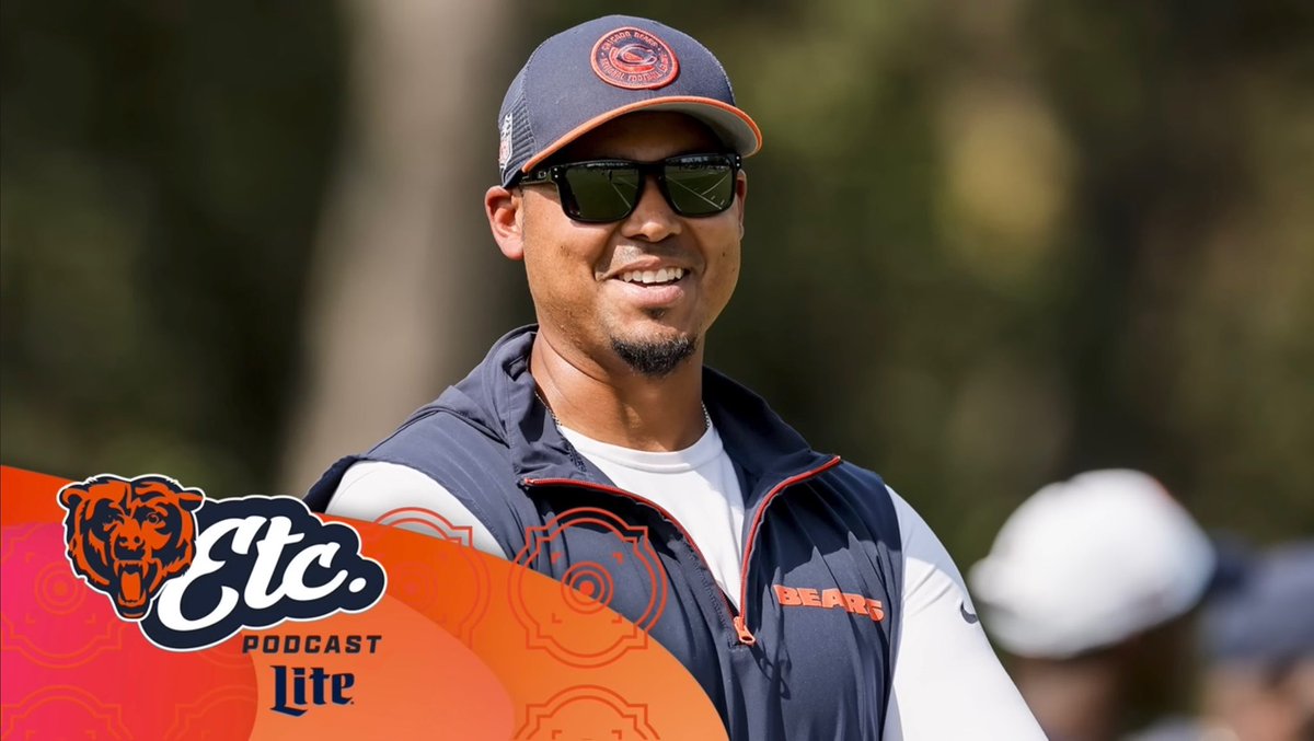 First Bears Etc podcast of ‘25 camp featuring our conversation with <a href="/ChicagoBears/">Chicago Bears</a> GM Ryan Poles! 

podcasts.apple.com/us/podcast/chi…