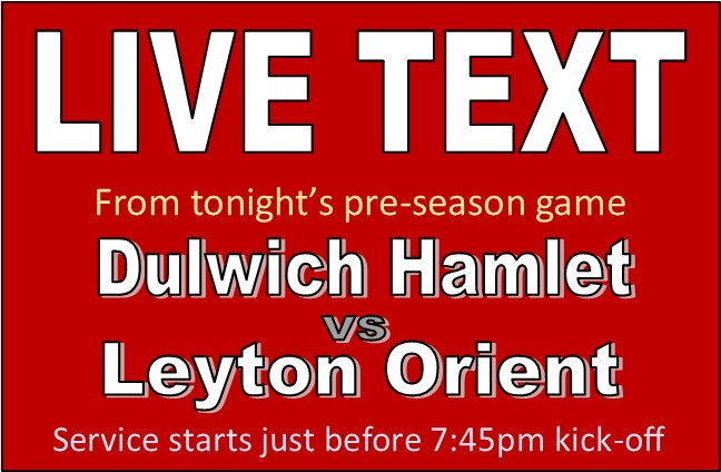Leyton Orient Women's Teams (@lofcwomen_com) on Twitter photo Weds 23 July 2025 Join us tonight and follow our 3rd pre-season game, it's away at Dulwich Hamlet. Our roving journo, Larry Peterson, will be on the touchline reporting in a blow-by-blow account of the game against a Tier 3 side.
lofcwomen.com/live/live_dulw…
#lofc <a href="/LOFCWomen/">Leyton Orient FC Women</a> Weds 23 July 2025 Join us tonight and follow our 3rd pre-season game, it's away at Dulwich Hamlet. Our roving journo, Larry Peterson, will be on the touchline reporting in a blow-by-blow account of the game against a Tier 3 side.
lofcwomen.com/live/live_dulw…
#lofc <a href="/LOFCWomen/">Leyton Orient FC Women</a>