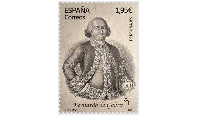 USembassyMadrid's tweet image. 🇪🇸🤝🇺🇸 Celebramos a una figura histórica que simboliza los lazos entre España y Estados Unidos: Bernardo de Gálvez.
@Correos rinde homenaje con un sello conmemorativo a este valiente militar malagueño, cuya contribución fue clave para la independencia de EE.UU.
En 2014 fue…